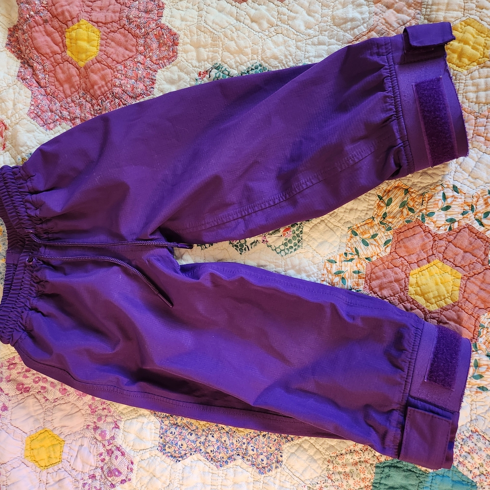 Kids Purple Rain Pants